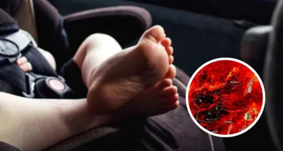 Niño muere en ola de calor en España: fue olvidado en un auto durante una jornada de 38 grados